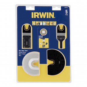 GAMMA | Irwin multitool zaagbladenset voor BLACK DECKER en Bosch- 4-delig kopen? | Multitool accessoires