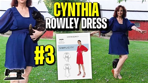 Dressmaking tips: Simplicity 9098 Cynthia Rowley part 3