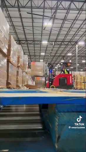 Slip sheet forklift training of Forklift