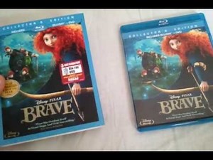 Disney Pixar's Brave (2012) Blu Ray Review and Unboxing