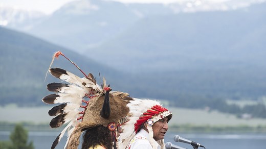 Tribes honor the birth of a rare white buffalo calf in Yellowstone and reveal its name: Wakan Gli