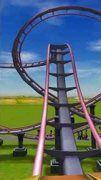 Smoothest Vanilla RCT3 Coaster!! -- Rollercoaster Tycoon 3 -- #shorts #rollercoaster #coaster