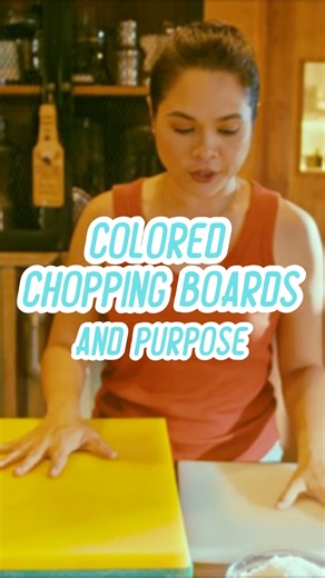 2M views · 10K reactions | Better safe than sorry! Learn the importance of color-coding your chopping boards ‍ Watch the episode in Judy Ann's Kitchen YouTube Channel and let us know your takeaways: https://youtu.be/RgX0hVwsmT8 ❤️ #JudyAnnsKitchen #ChoppingBoards | Judy Ann's Kitchen | Facebook