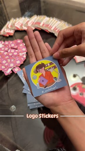 ✨ The Art of a Small Business | How to Create Custom Logo Stickers ✨