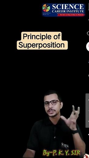 What is principle of superposition #physics