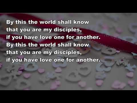 A new commandment I give unto you. Lyric Video (StF 242)