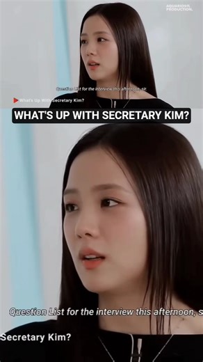 WHATS UP WITH SECRECTARY KIM? #KIMJISOO #KIMSEOKJIN #JINSOO #whatsupwithsecretarykim