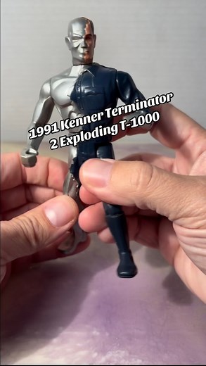 Kenner was unmatched. 1991 Kenner Terminator 2 Exploding T-1000 #terminator #terminator2 #actionfigures #90stoys #retrotoys #kenner #memorylane #90schildhood | CPJ Collectibles