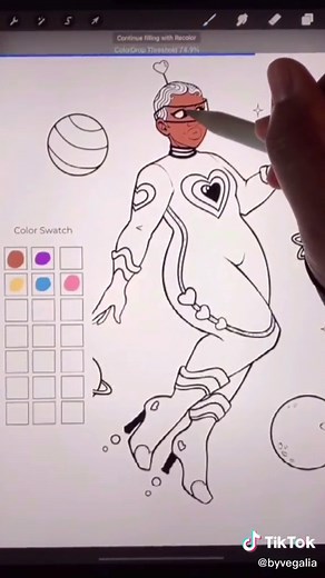Coloring Pages: How to Color Like a Pro using Procreate