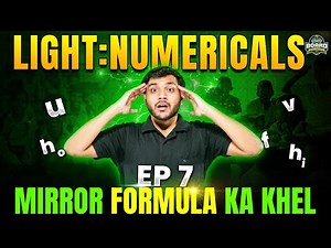 NCERT Mirror Formula Numericals Solved 🔍 | Class 10 Physics | CBSE Light Chapter