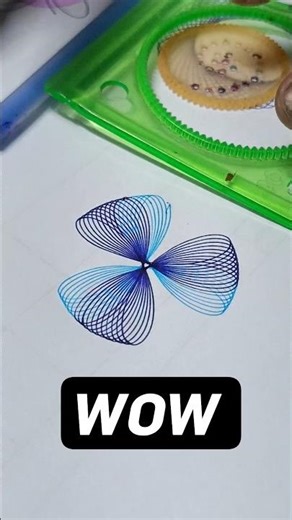 😘Spirograph tutorial 32 #art #drawingideas #shorts #shortsfeed
