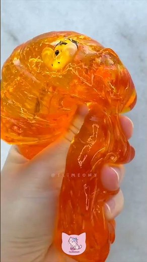 ASMR 🍯🐝 cute honey slime from Temu ~