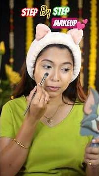 বিয়ে বাড়ির সাজ ❤️ Step By Step Makeup Tutorial 💄Makeup Kit Under 2000😍 Beginners Makeup💕 #makeup