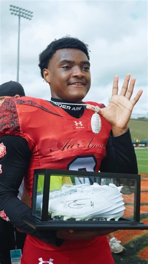 Under Armour Football | Baller fr. 🥇 Caiden Rogers is the 2026 @uanextfootball 8th grade All-American Game MVP! | Instagram