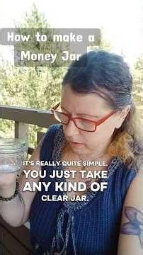 How to make a money jar #manifestation