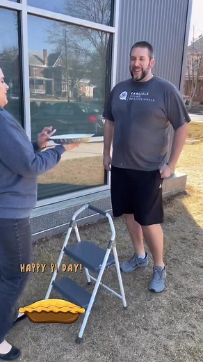 It’s only fitting that we post the official pie-ing from our Day of Giving Pie the Director contest on Pi Day!! Thank you for giving the most donations to see Health & Wellness / Membership Director Jay Cattron take not 1 but 2 pies in the face courtesy of Welcome Center Manager Jill Kessler and Youth Engagement Specialist (aka Jack of all trades) Layton Brooks! If you missed donating last week, no worries! We’re still collecting donations for the Annual Campaign. Visit our website to give today