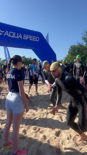 Zaczynamy Garmin Triathlon Tour Ślesin 2025! Pierwszy dystans 1/2 już na trasie‼️💙 @garmin_pl @czanieckie.makarony @audifranowo @beko.polska @aqua__speed @brooksrunningpl @trecendurance @carepump_pl @carpatree @calmoo_official @theroots.pro @4move_official | Garmin Triathlon Tour