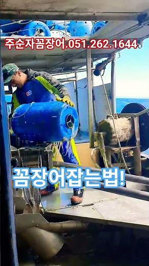 꼼장어 잡는법!