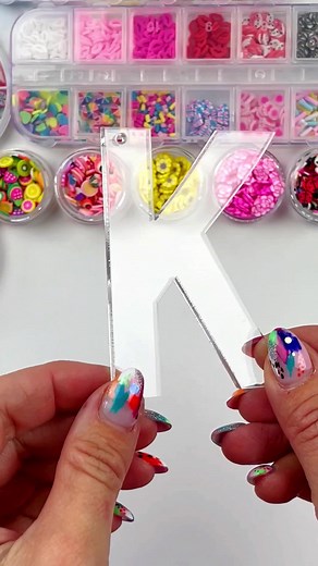 1.1M views · 6.9K reactions | Cute keychain or bag charm idea! Tutorial and supplies at—> https://colormadehappy.com/diy-acrylic-keychains-tutorial/ | Color Made Happy | Facebook