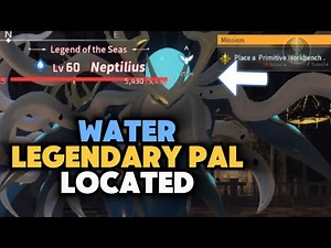 Palworld: NEPTILIUS NEW LEGENDARY PAL LOCATED! (Water Legendary) | Palworld (Tides of Terraria) 2025