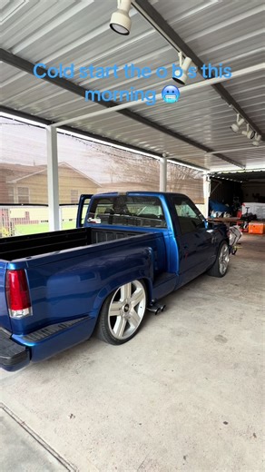 Cold Start the OBS Chevy Truck This Morning
