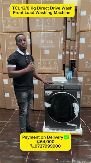 TCL 12/8 kg Combo Washing Machine: Features & Benefits