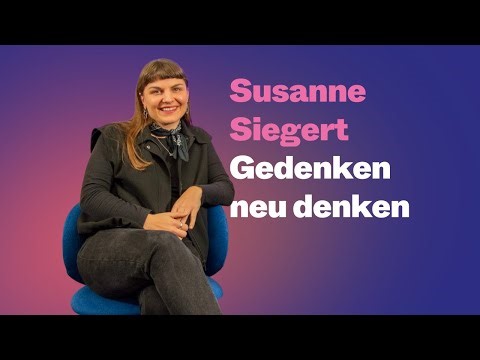 Lesung: Susanne Siegert "Gedenken neu denken"