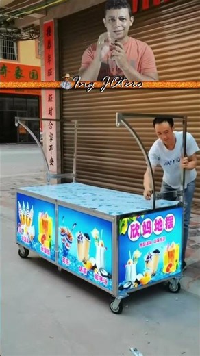 El mejor carrito para comidas rápidas o jugos