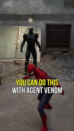 You can do this with Agent Venom 😮 #SpiderMan2PS5 | Apex Gaming