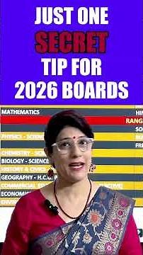 ONE SECRET FOR SUCCESS | BOARD EXAM TIPS | ACE YOUR BOARDS 2026