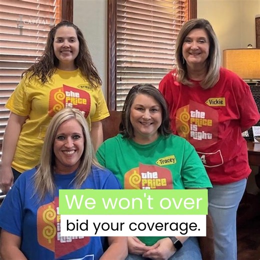 Come on down! Our price is always right. Call us for a quote! 903-223-8560 | Capital Insurance Agency of Texarkana