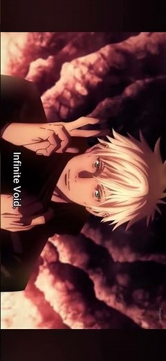 Gojo infinite void domain expansion