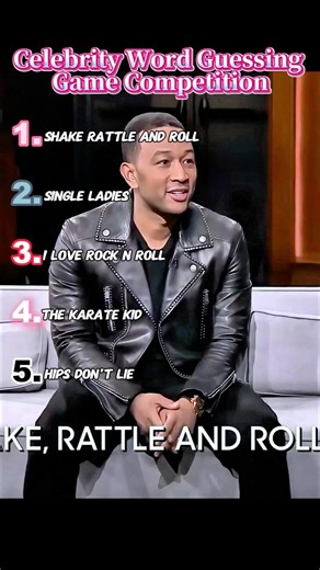 Celebrity Word Guessing Game Competition #youtubeshorts