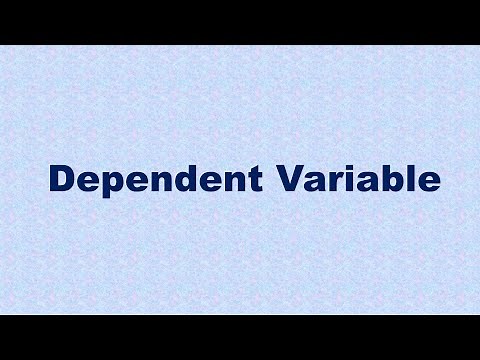 Dependent Variable Definition and Example