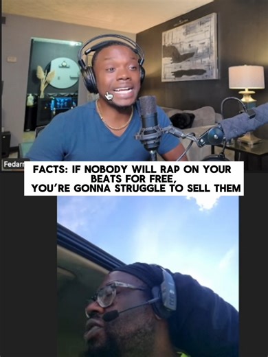 Teaching this producer how to sell beats. You have to test the market with your beats and songs. If you cant give them away then its going to be hard to sell them. Want some game? lets get on a call - comment