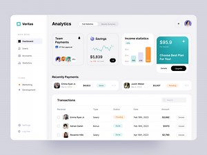 Veritas Admin Dashboard: Analytics UX