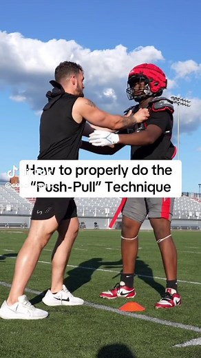 How to properly execute the “Push-Pull” Move as a Defensive Lineman🏈💯 Grab a 5⭐️ Football Package DLine Edition for all the best dline drills, workouts and MORE… LlNK lN BlO💥 . . . . #football #FB #footballcoach #footballdrills #footballworkout #d1 #d1football #hsfb #d1FB #5starfootball #5starfootballpackage #dlinemoves #passrush #dlineman #dlinedrills #dline #fyp