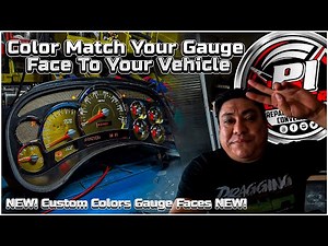 NEW! 140 MPH Clusters with Custom Colors Gauge Faces | PICLUSTERS