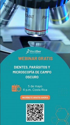 Webinar 3 gratis: Dientes, Parásitos y Microscopía de Campo Oscuro