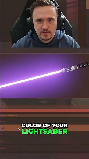 Star Wars Genesis: Lightsaber Customization (Kyber Crystals) #shorts