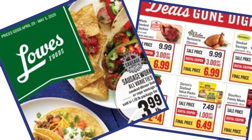 Lowes Foods Weekly Ad: 4/29-5/5