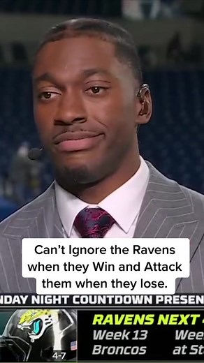 The Ravens Stay Getting Disrespected. #nfl #footballl #ravensflock #ravens #mondaynightfootball #griffinfamily #rg3 #rgiii #g3analysis