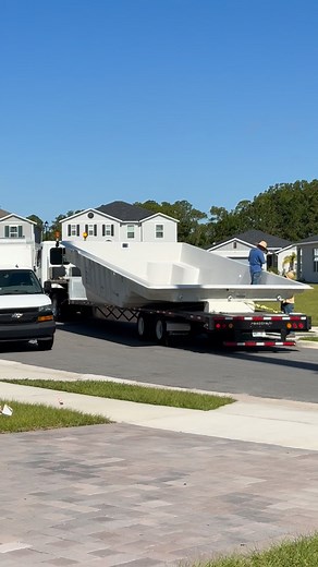 New fiberglass pool install in Clermont, Fl | Cool Pool Florida