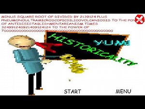 Baldi's Basics Every Numberslop Mod Be Like Mod Full Walkthrough