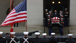 John Glenn's funeral: 'The man captured our hearts'