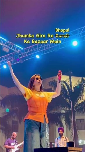 Sunada sharma live show Jumka 😆🥰😘 #sunandasharma #concert #lifeisbutadream #dance #live #love