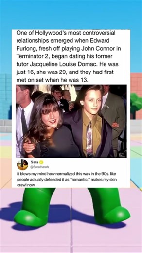 This Edward Furlong relationship became one of Hollywood’s most disturbing stories
