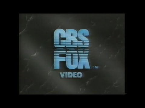 CBS/FOX ビデオロゴ (1988年) ※低画質