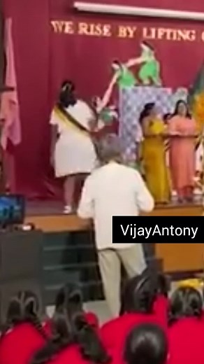 Meera Vijay Antony Wins School Art Festival - Photos Viral