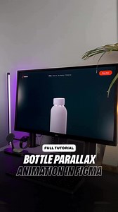 172 reactions · 206 shares | Bottle Parallax Animation in Figma? Credit - Basit Khan Master your design skills with our Design Guide https://uxintace-calm.sellfy.store/p/ui-ux-guide/ | Rishi Gupta | Facebook